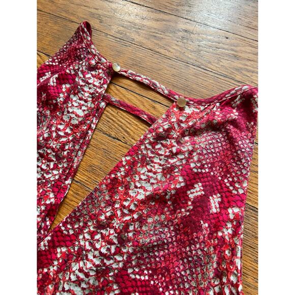 MARC by MARC JACOBS Red Snakeskin Dress sz M - Picture 11 of 15